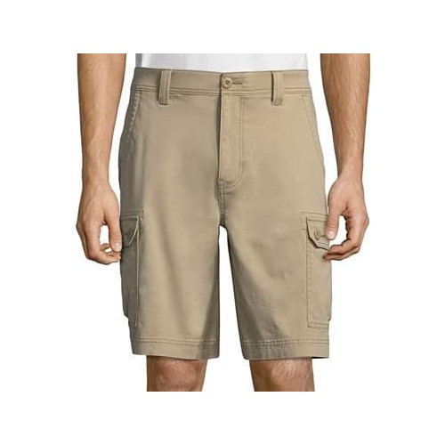 St.-John’s-Bay-Clothing-Power-Stretch-Cargo-Shorts